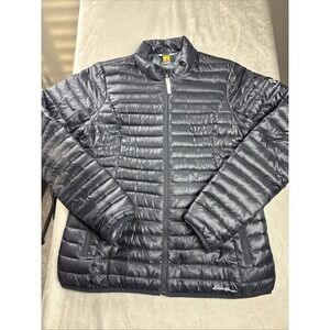 Eddie Bauer Travex‎ 700 Down Puffer Jacket Packable Down Black Women's Medium